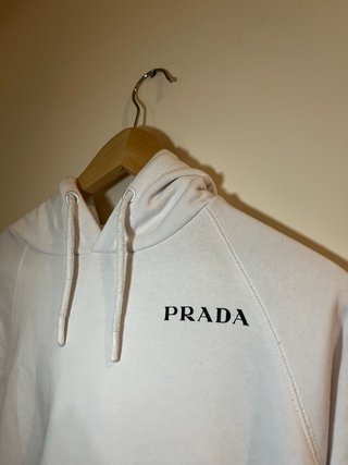 Sudadera Prada Blanca