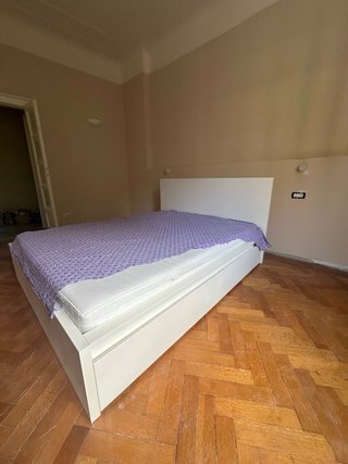 Letto matrimoniale IKEA con cassetti +materasso