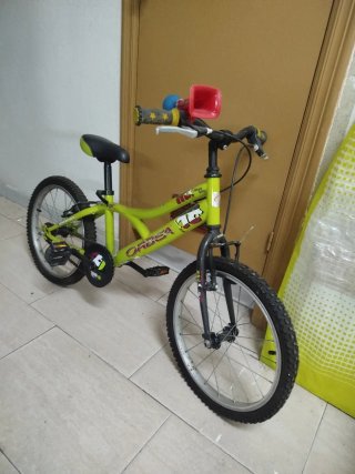 Bicicleta Orbea verde infantil