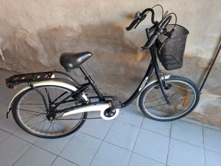 Bicicleta Decathlon cómoda