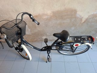 Bicicleta Decathlon cómoda
