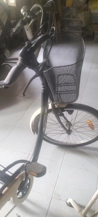 Bicicleta Decathlon cómoda