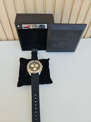 Relógio Citizen Vintage Chronograph Alarm WR100