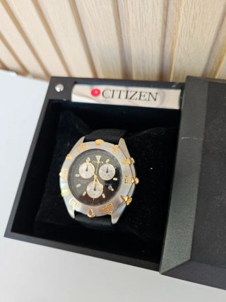 Relógio Citizen Vintage Chronograph Alarm WR100