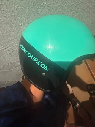Casco de moto estilo retro
