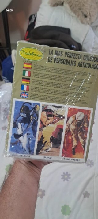 Madelman Comando original Caja Repro