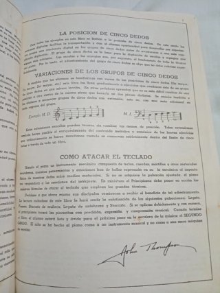 Curso de Piano John Thompson