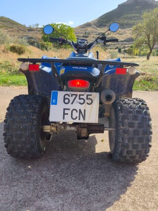 Quad Polaris Azul Todoterreno