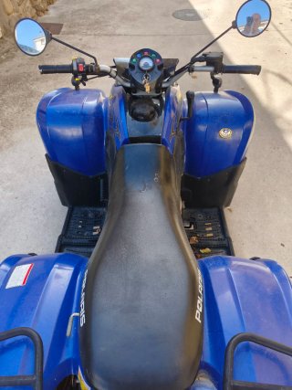 Quad Polaris Azul Todoterreno