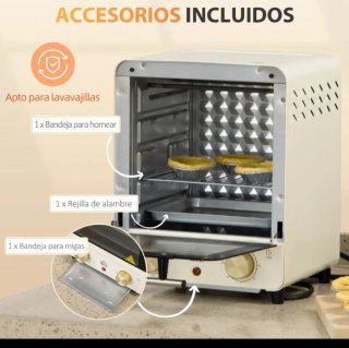 Horno Eléctrico Sobremesa Tostador