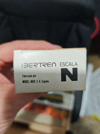 Ibertren Locomotora Verde y Amarilla