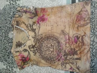 Maglietta con stampa vintage brillante Punto Roma