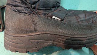 Botas de descanso esquí.