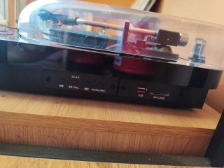 Tocadiscos Aiwa Negro