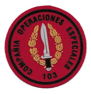 Parche Compañia Operaciones Especiales 103 COE