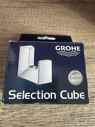 Colgador Grohe Selection Cube Acero Inoxidable