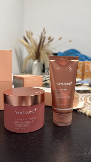 Medicube Collagen Jelly Cream y Mascarilla