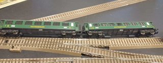 2 CochesDePrimera,Escala H0 Gotthardbahn,DeLiliput