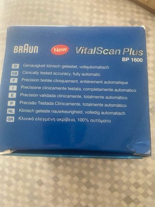 Tensiometro Braun VitalScan Plus BP 1600