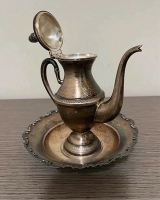 Teiera in argento 800