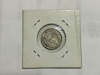 Lote 2 Monedas Plata 900 Sin Circular