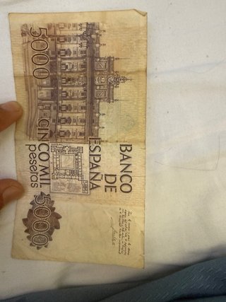 Lote de Billetes Antiguos de España (Pesetas) - Co