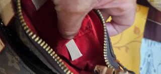 Bolso Louis Vuitton Doble Auténtico,  Con código.