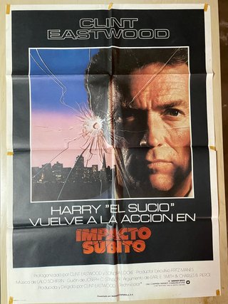 Pósters originales películas Clint Eastwood