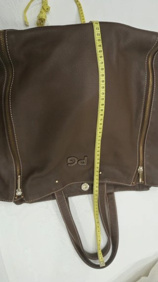 Bolso Piel Marrón Purificación García PG