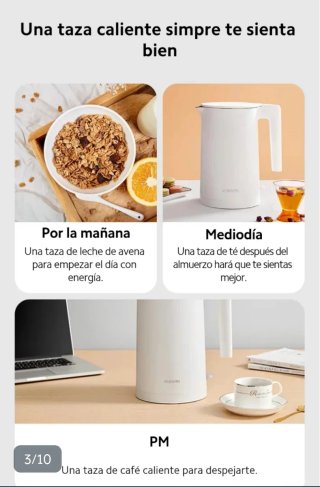 Hervidor Eléctrico Xiaomi Kettle 2