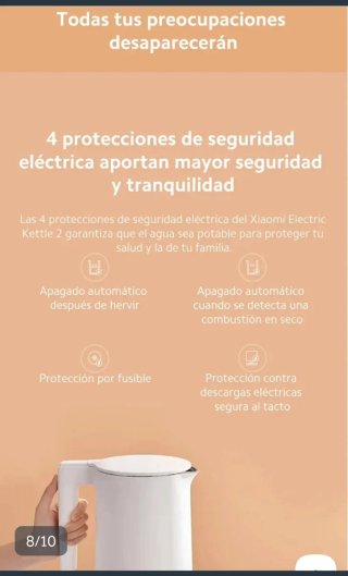 Hervidor Eléctrico Xiaomi Kettle 2
