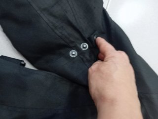 Cazadora Moto Talla M Negra