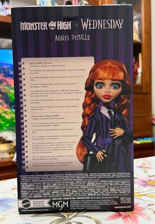 Monster High Agnes DeMille Mercoledì