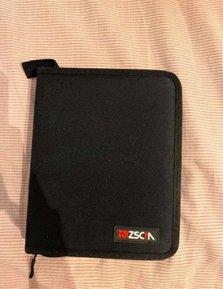 Estuche ZSCIN para brochas y pinceles negro
