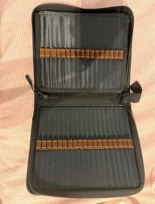 Estuche ZSCIN para brochas y pinceles negro