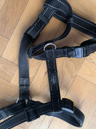 Arnés para perro negro