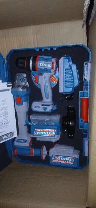 Taladro y Radial Total 20V