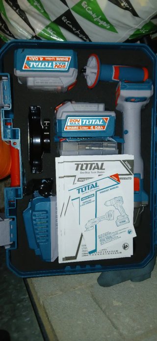 Taladro y Radial Total 20V