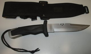 Cuchillo submarinismo buceo AITOR SHARK-TEC