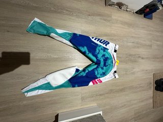 TRAJE THOR LAUNCHMODE BLEACH COLOR AZUL motocross