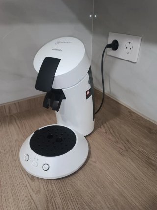 Cafetera Philips Senseo Blanca