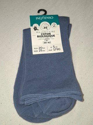 2 Pares Calcetines INEXTENSO Talla 39-42