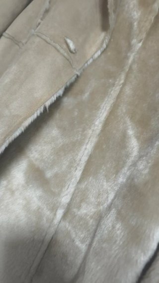 Abrigo largo beige