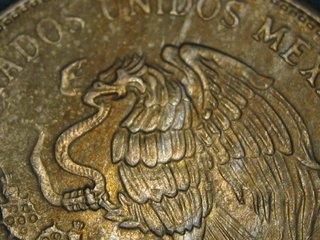 Moneda de 50 pesos mexicanos 1984