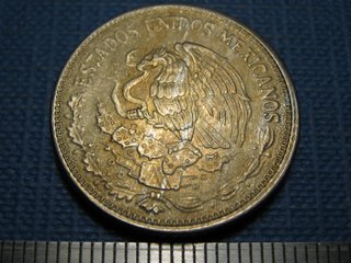 Moneda de 50 pesos mexicanos 1984