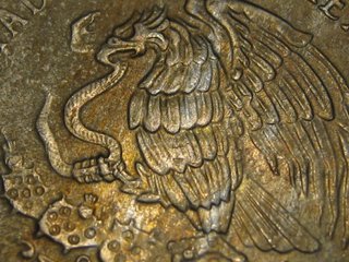 Moneda de 50 pesos mexicanos 1984