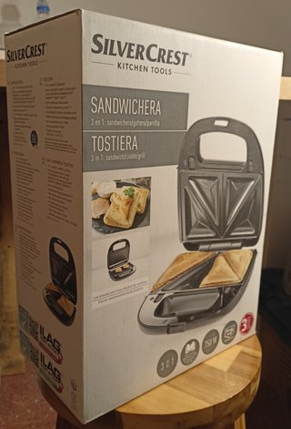 Silvercrest Sandwichera 3 en 1 - 750W