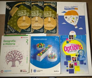 Libros de texto 2° ESO