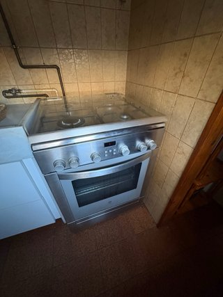 Cocina de gas con horno