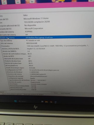 HP Pavilion Plus 14-eh1021ns i5 16GB 512GB